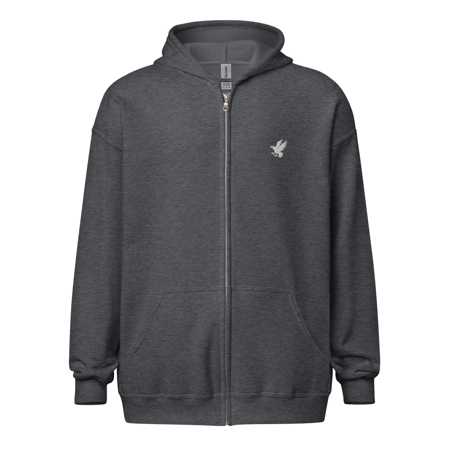 US Eagle Fleece Zip Hoodie