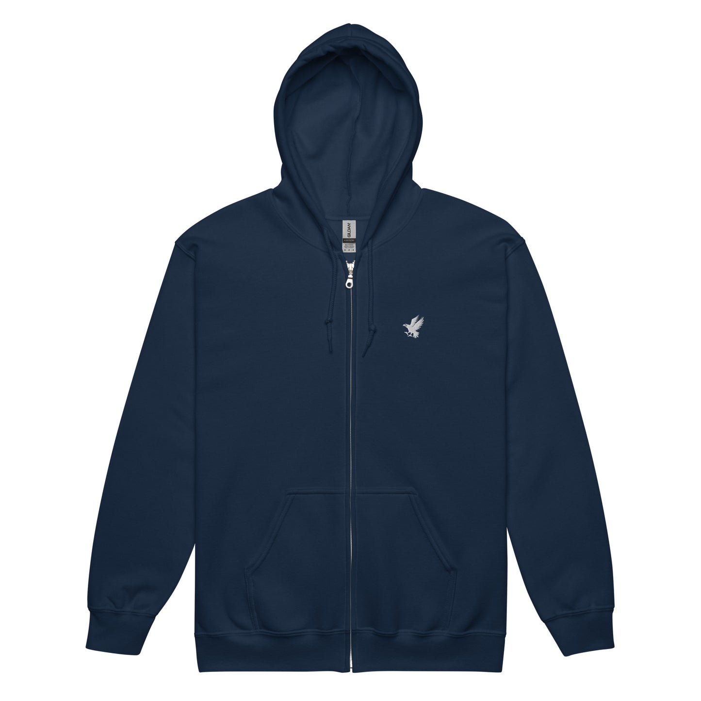 US Eagle Fleece Zip Hoodie