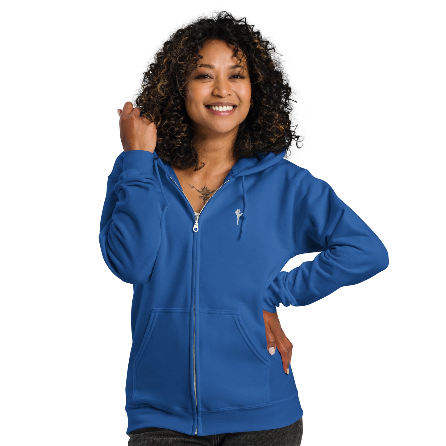 Boxing Unisex Fleece Full-Zip Hoodie