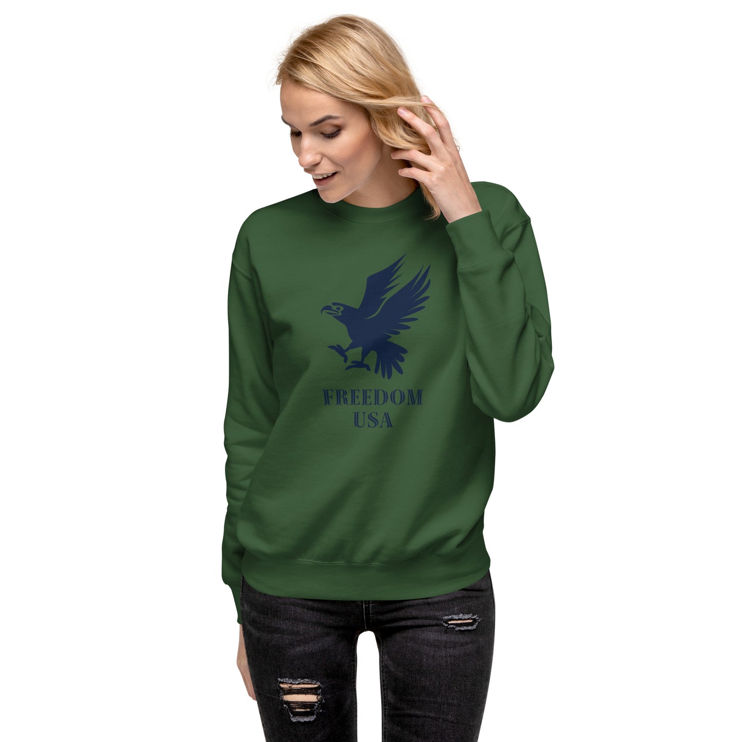 US Eagle Unisex Premium Sweatshirt