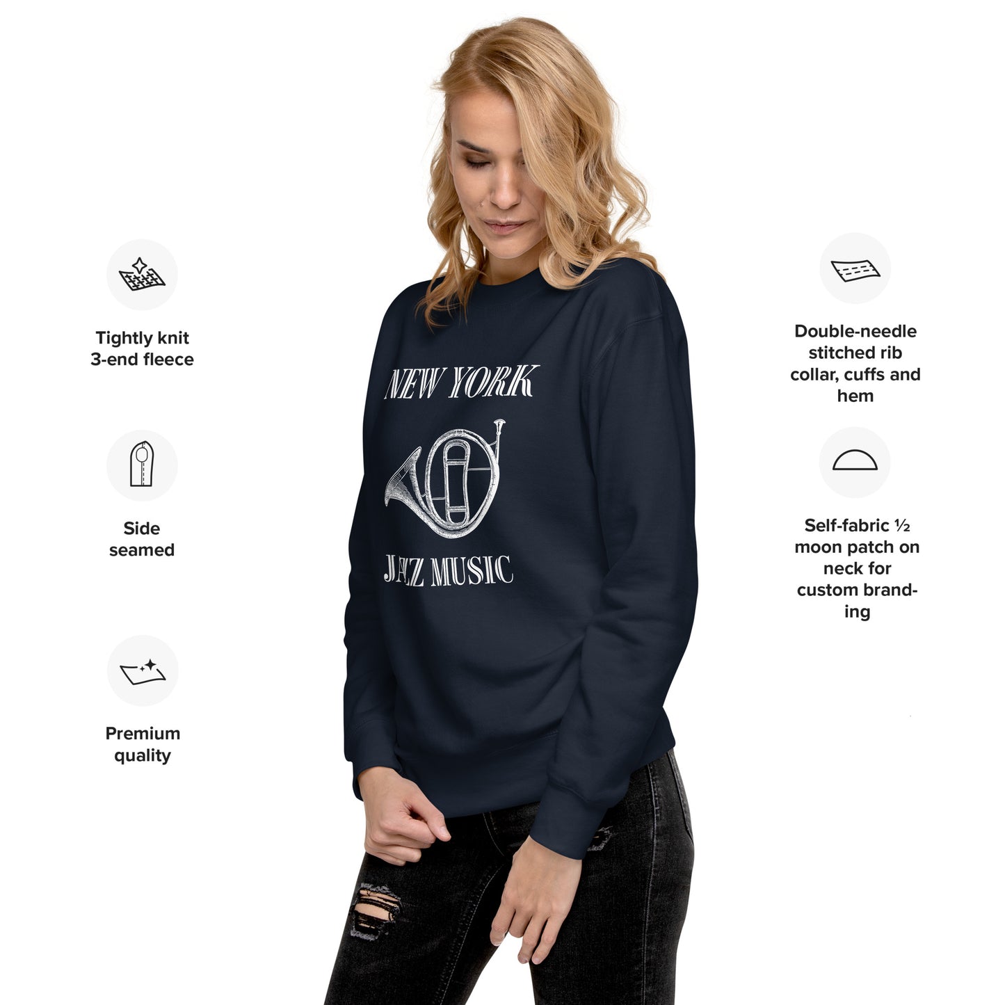 Big Band Jazz Unisex Premium Sweatshirt