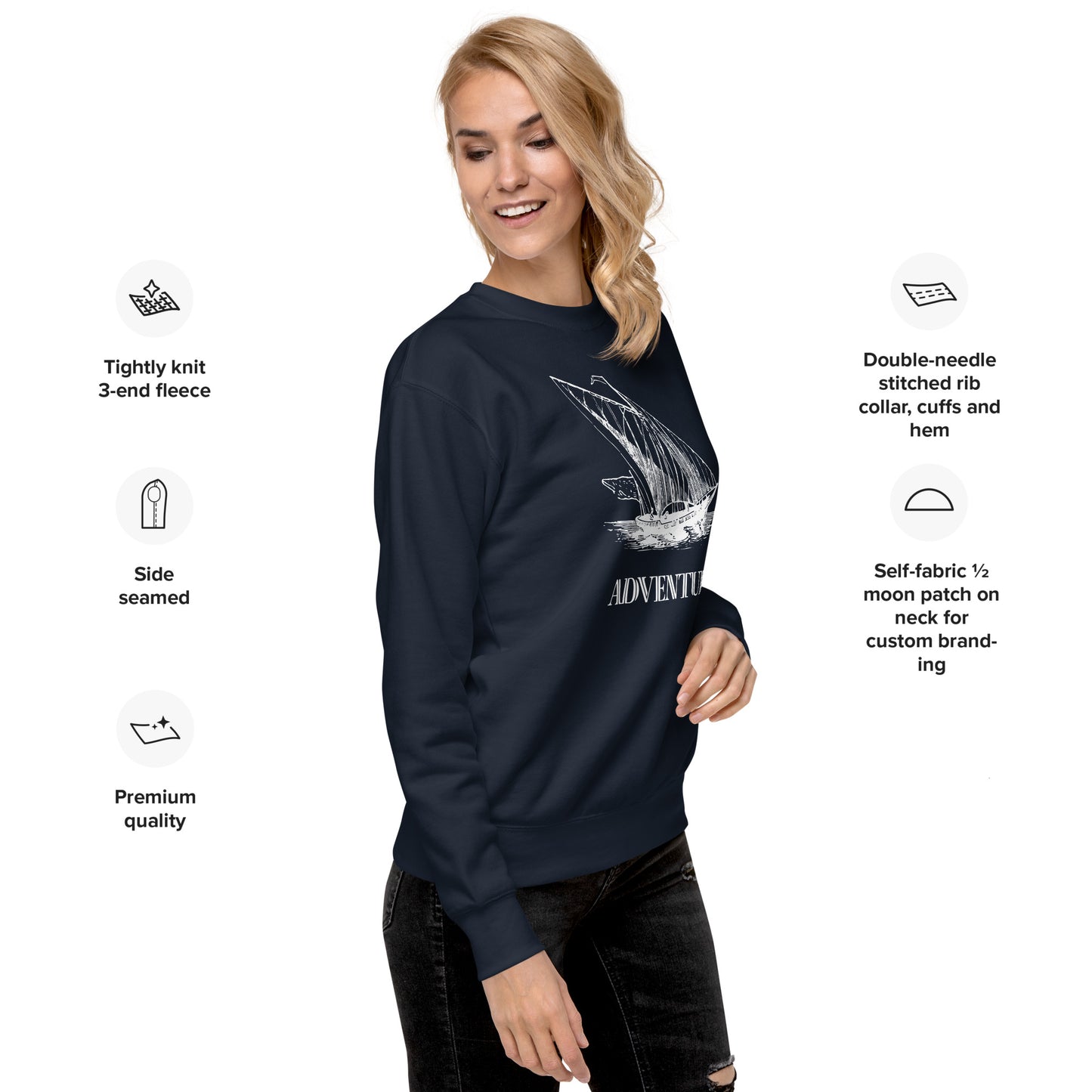 Ocean Unisex Premium Sweatshirt