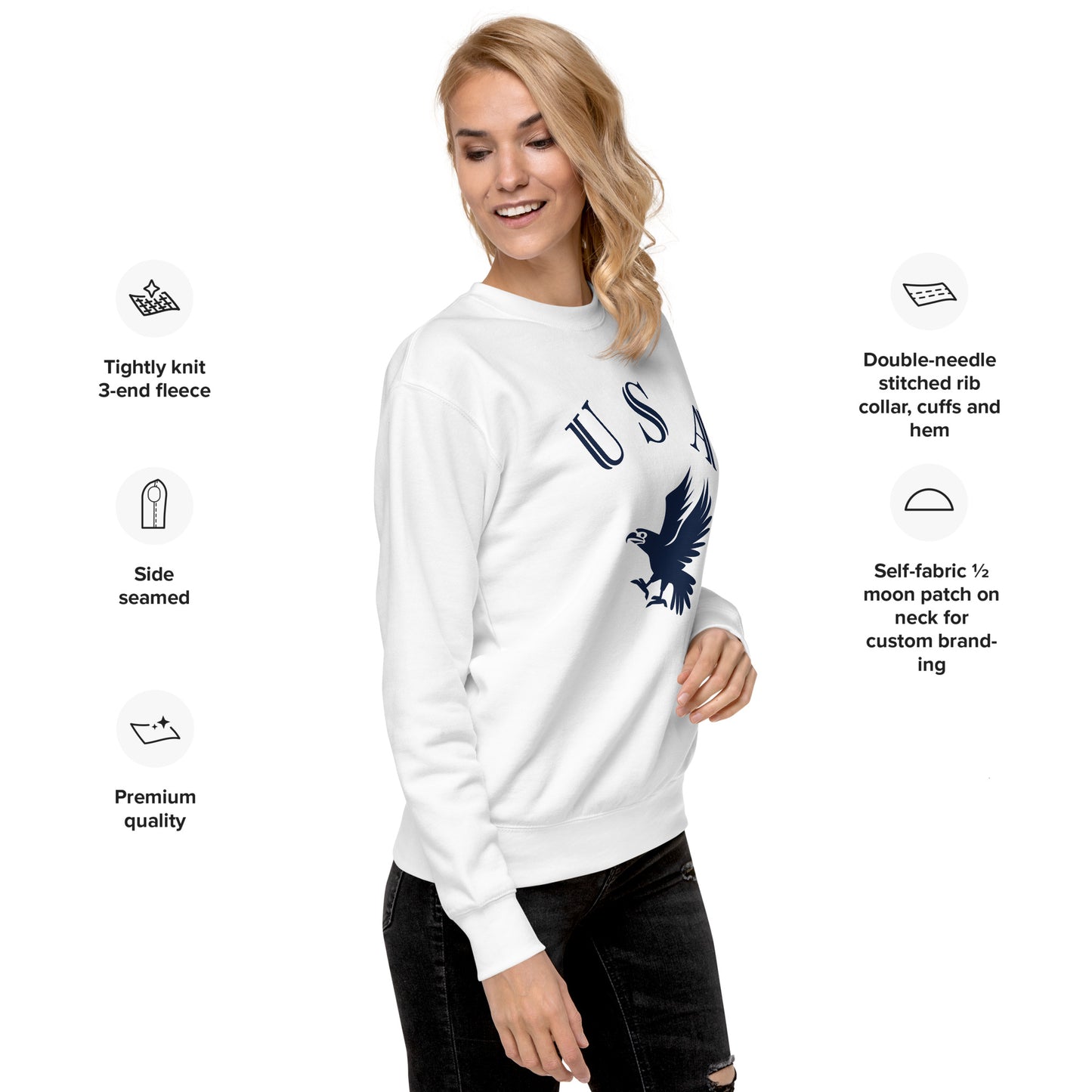 USA Unisex Premium Sweatshirt