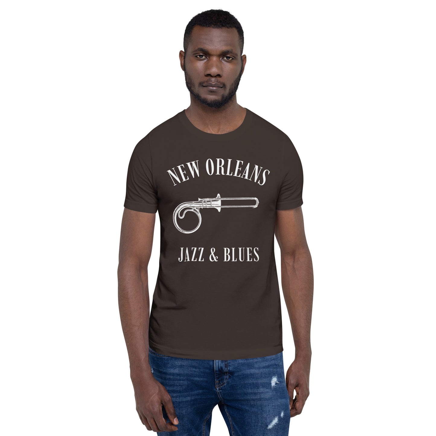 New Orleans Swing Music Men/Unisex T-Shirt