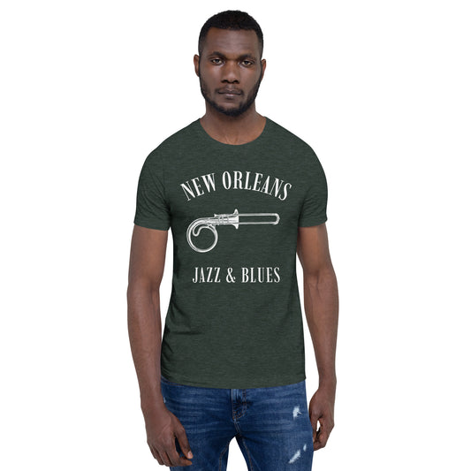 New Orleans Swing Music Men/Unisex T-Shirt