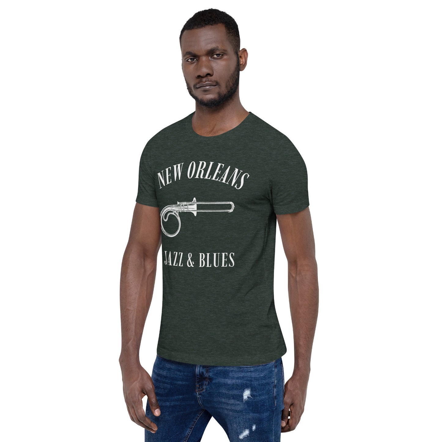 New Orleans Swing Music Men/Unisex T-Shirt