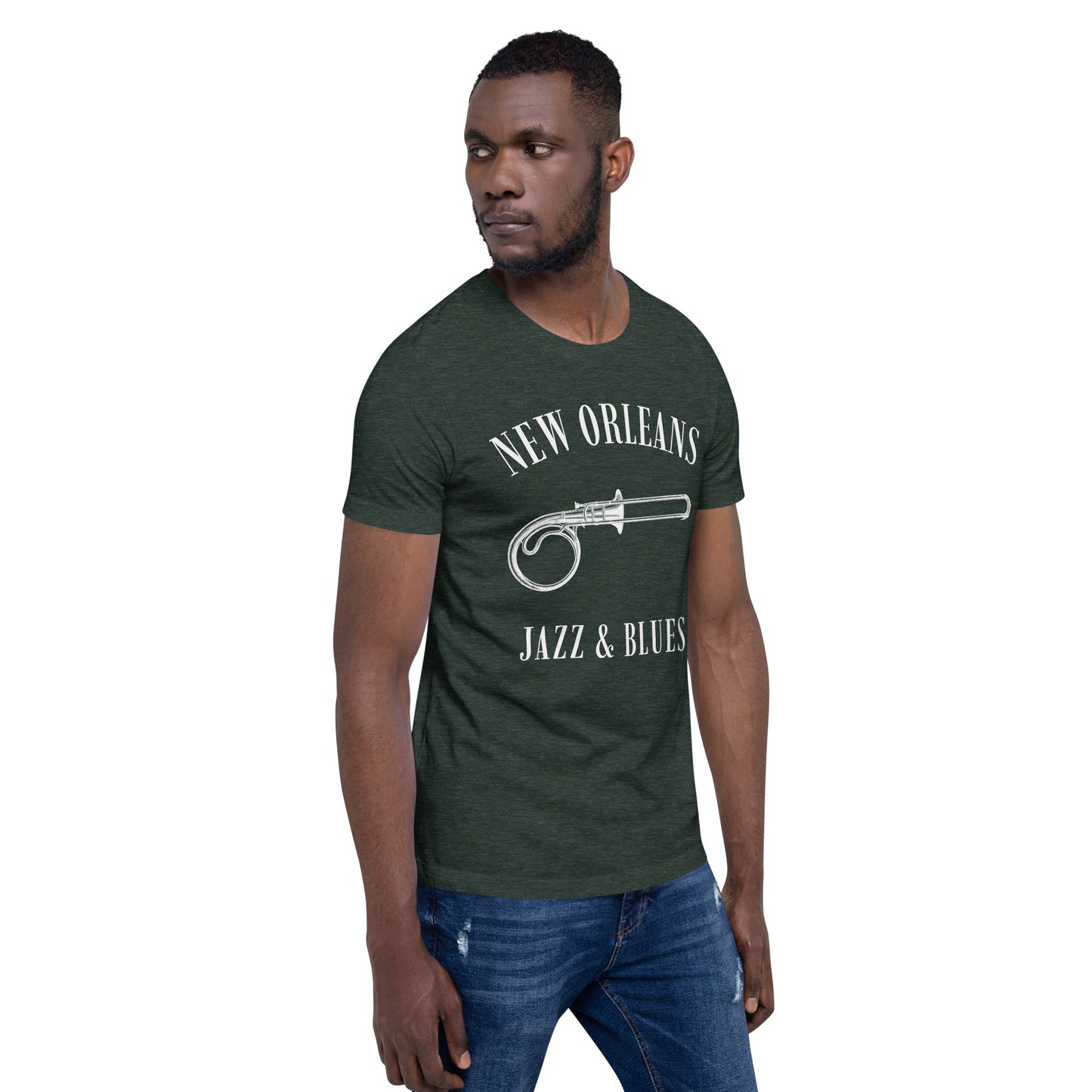 New Orleans Swing Music Men/Unisex T-Shirt