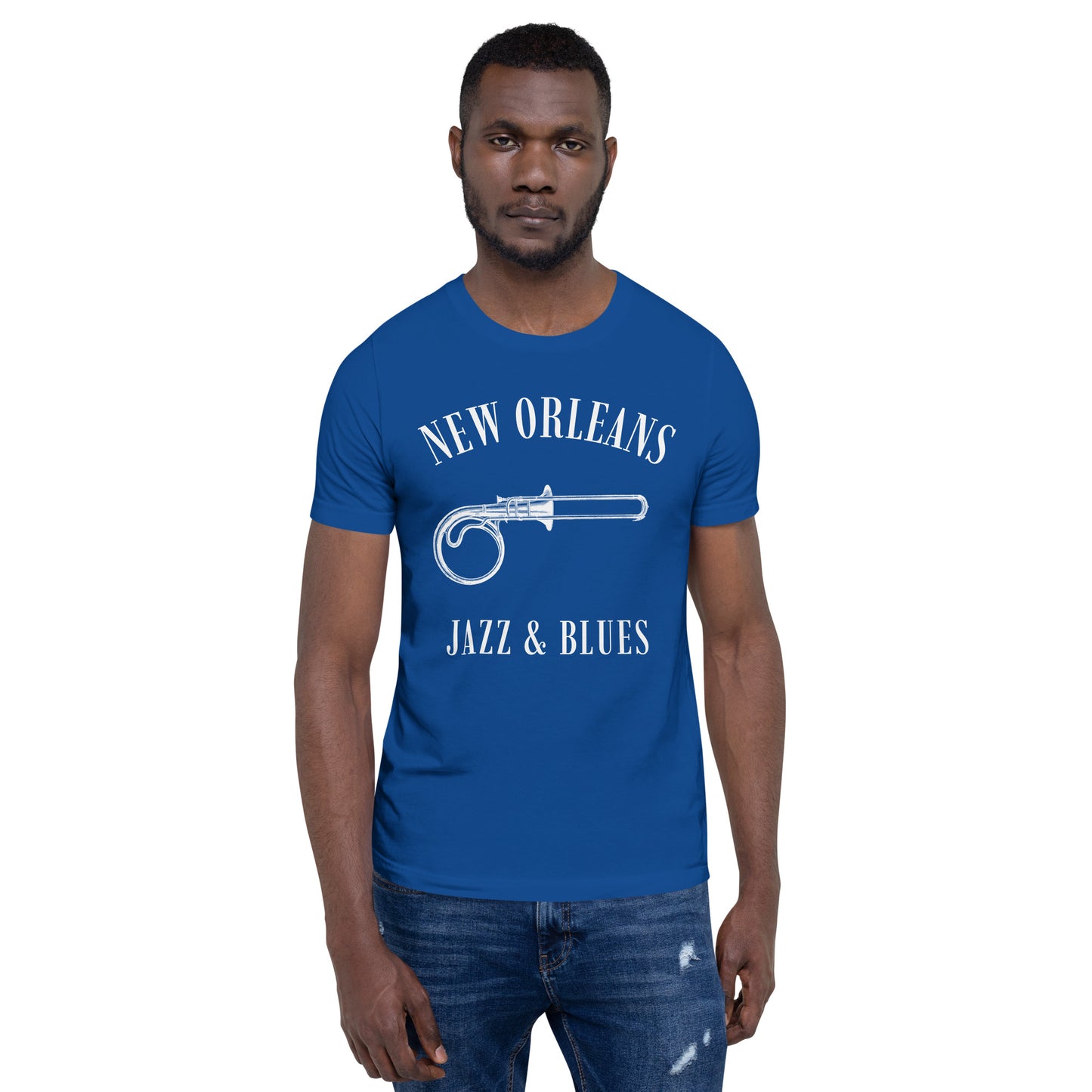 New Orleans Swing Music Men/Unisex T-Shirt