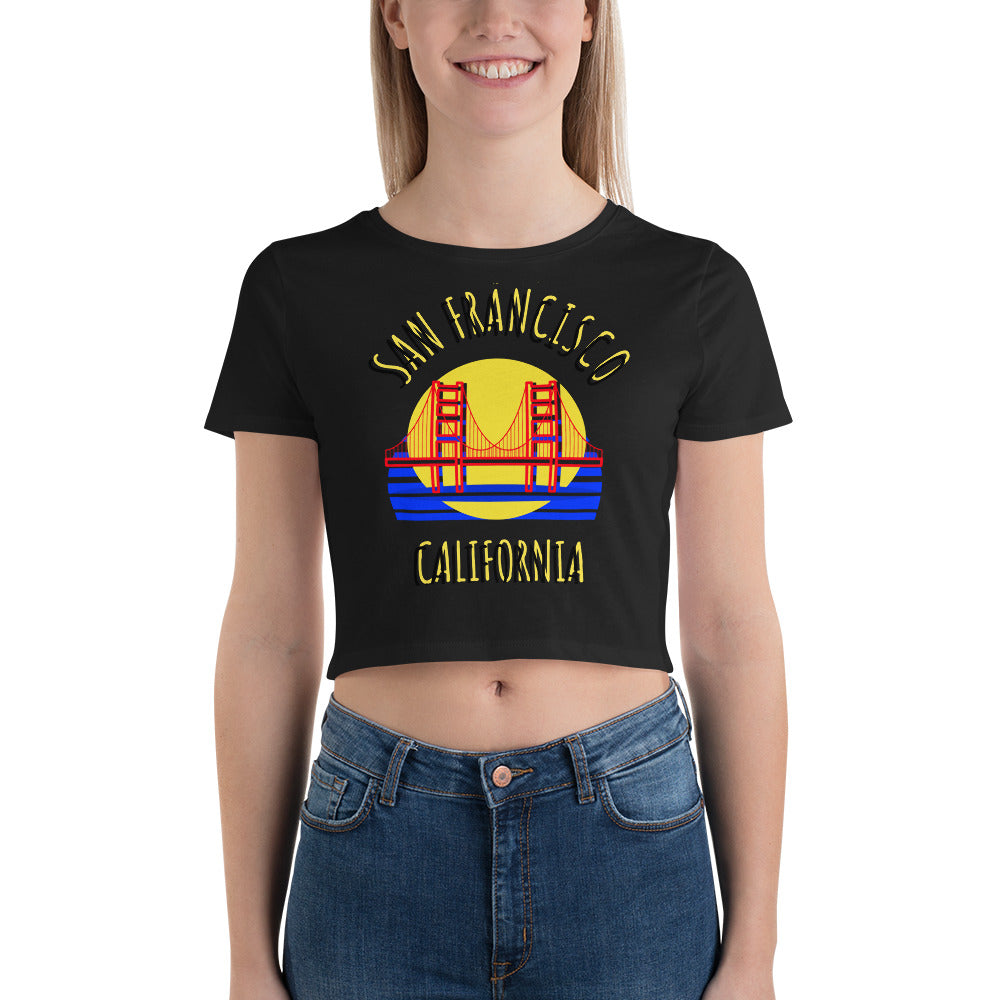 San Francisco Women’s Crop Tee