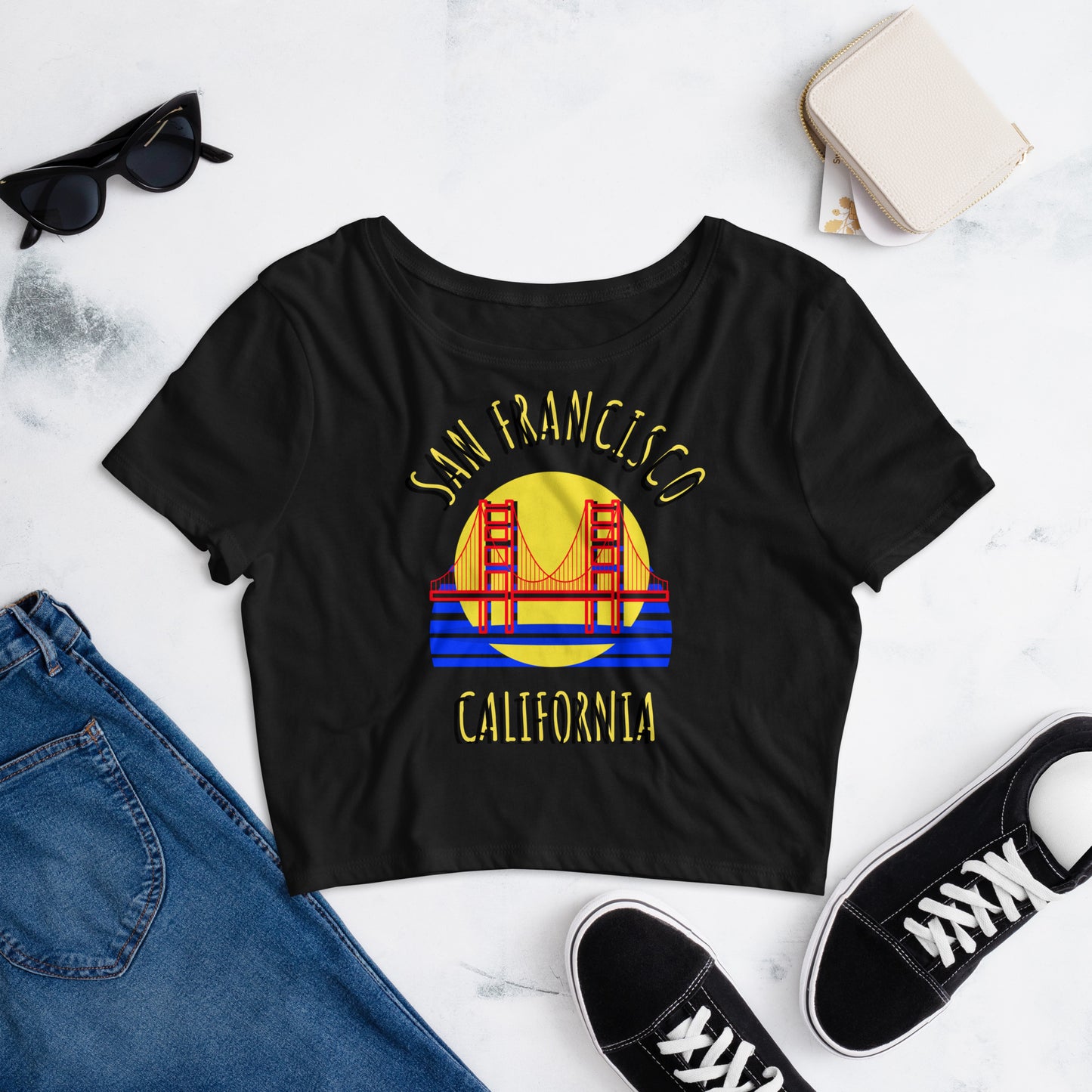 San Francisco Women’s Crop Tee