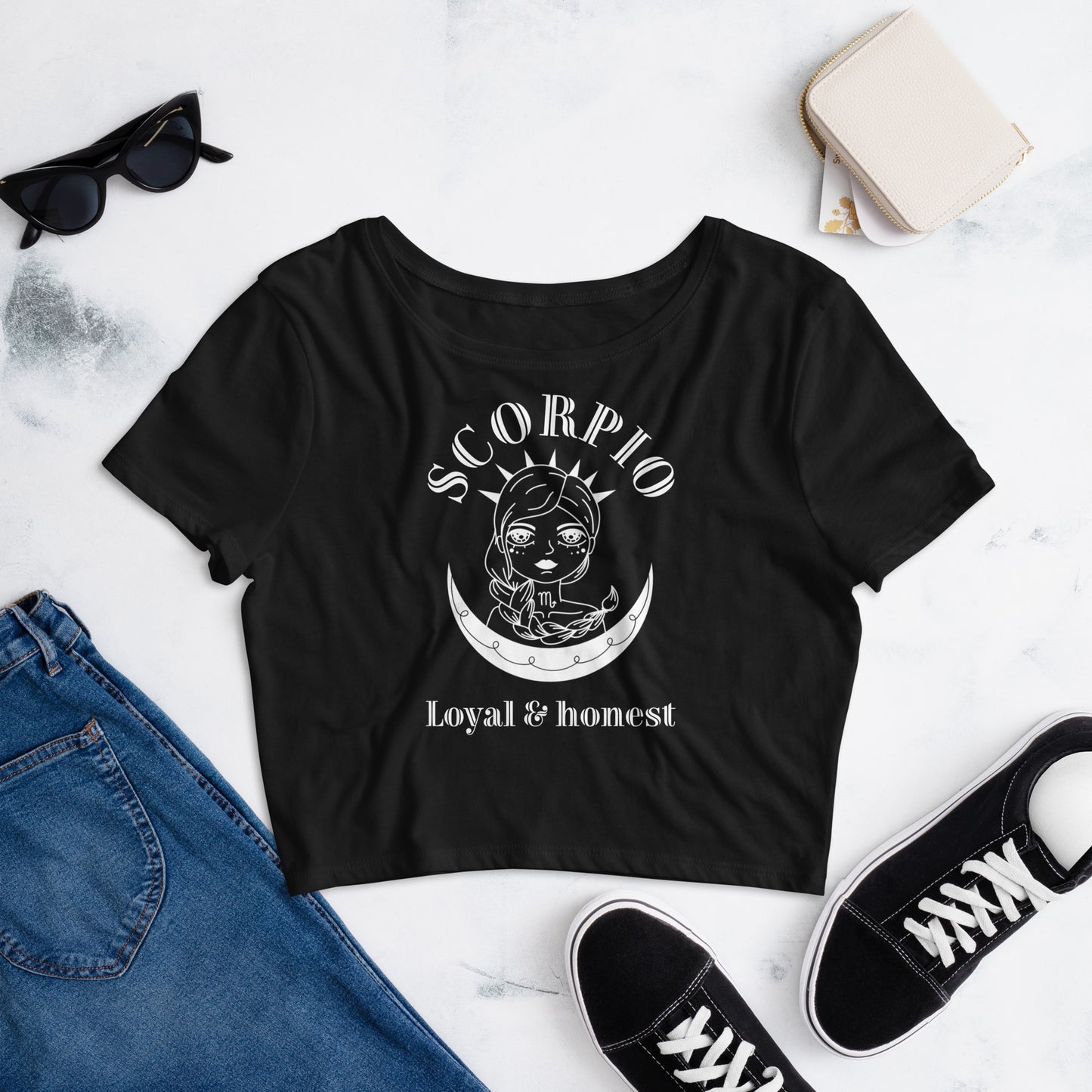 Scorpio Women’s Crop T-Shirt