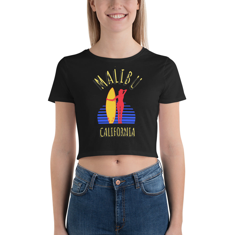 Malibu Women’s Crop Tee