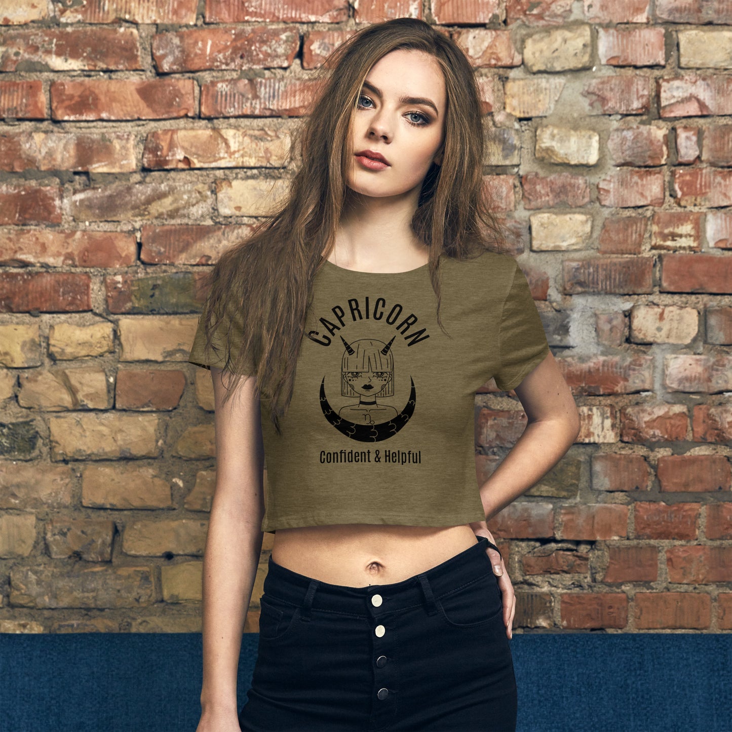 Capricorn Women’s Crop Tee