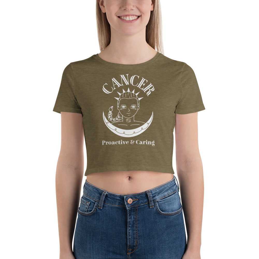 Cancer Women’s Crop T-Shirt