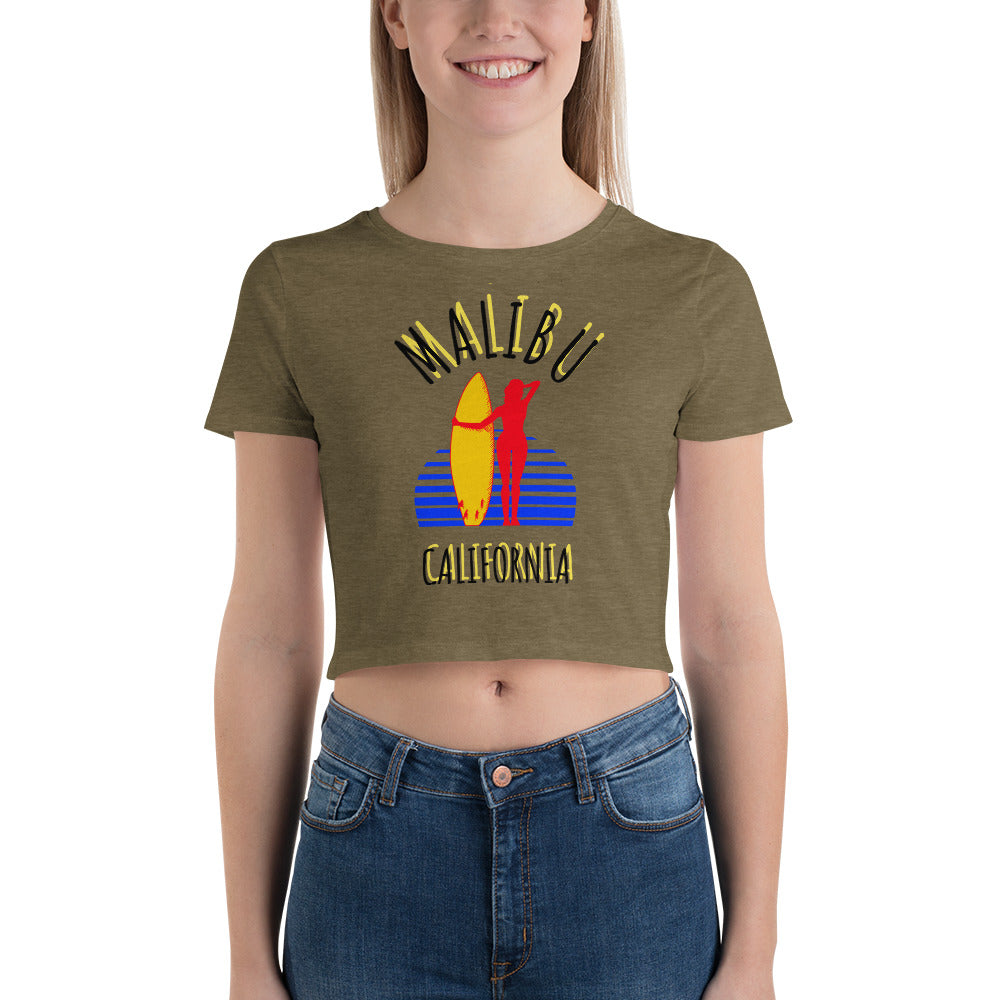 Malibu Women’s Crop Tee