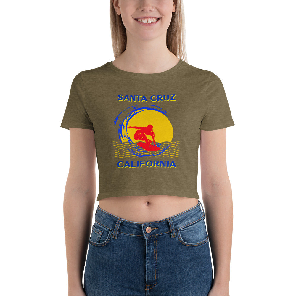 Santa Cruz Women’s Crop Tee