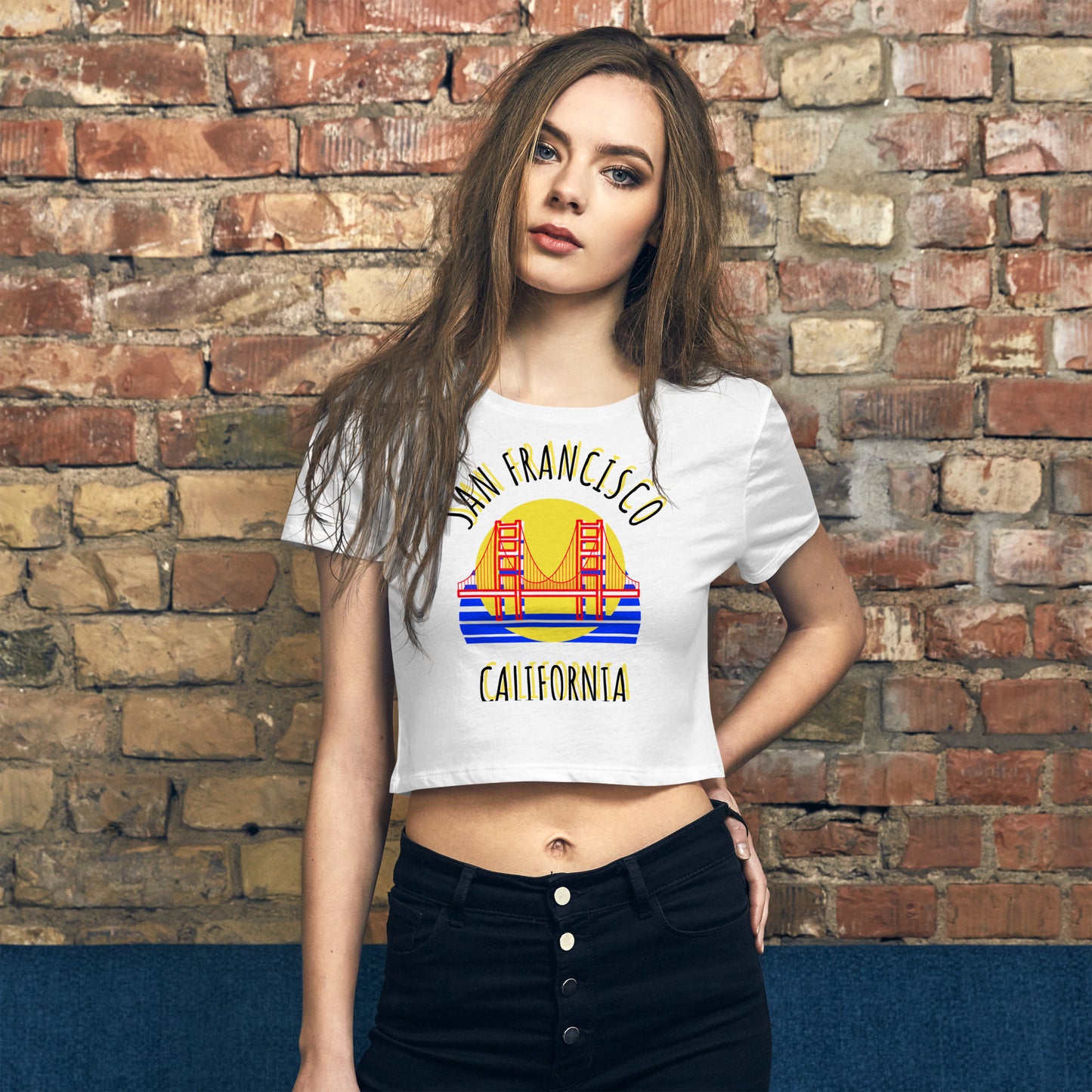 San Francisco Women’s Crop Tee