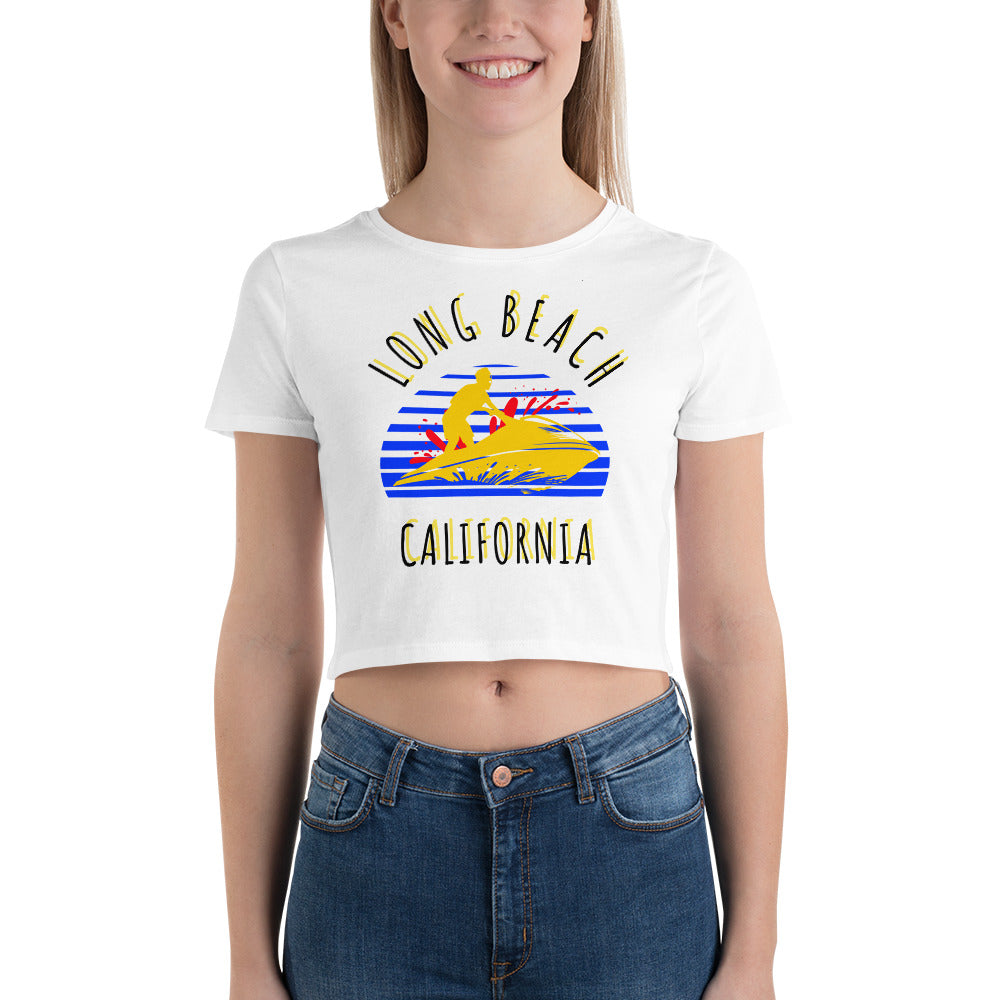 Long Beach Women’s Crop Tee