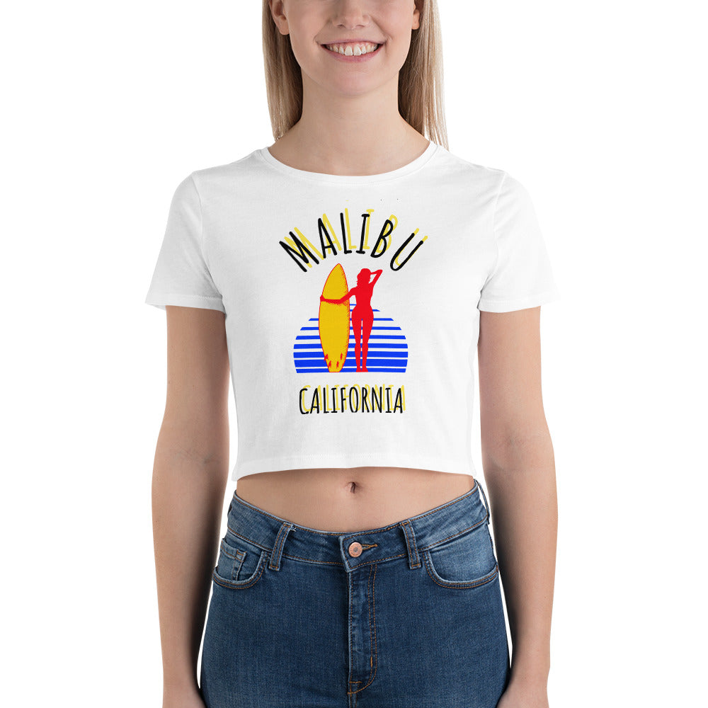 Malibu Women’s Crop Tee