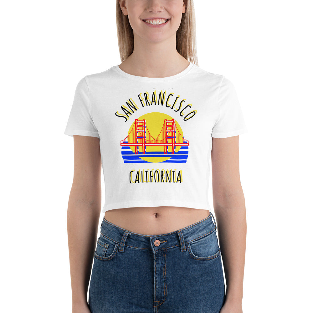 San Francisco Women’s Crop Tee