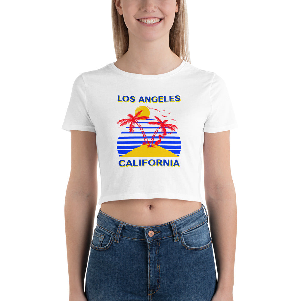 Los Angeles Women’s Crop Tee