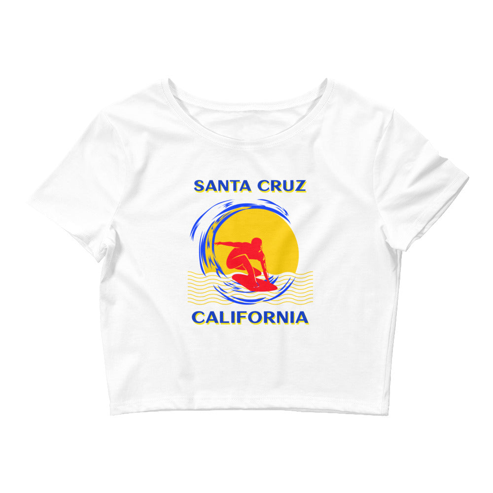 Santa Cruz Women’s Crop Tee