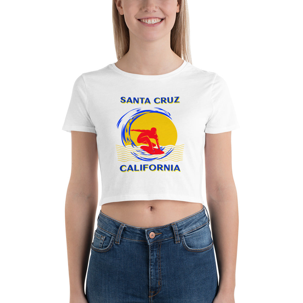 Santa Cruz Women’s Crop Tee