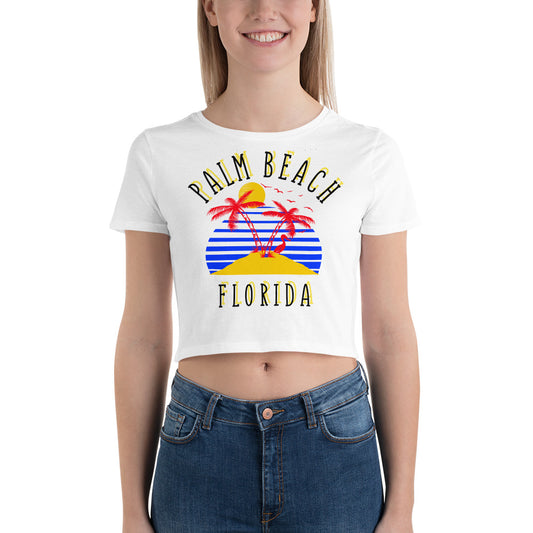 Palm Beach Women’s Crop Tee