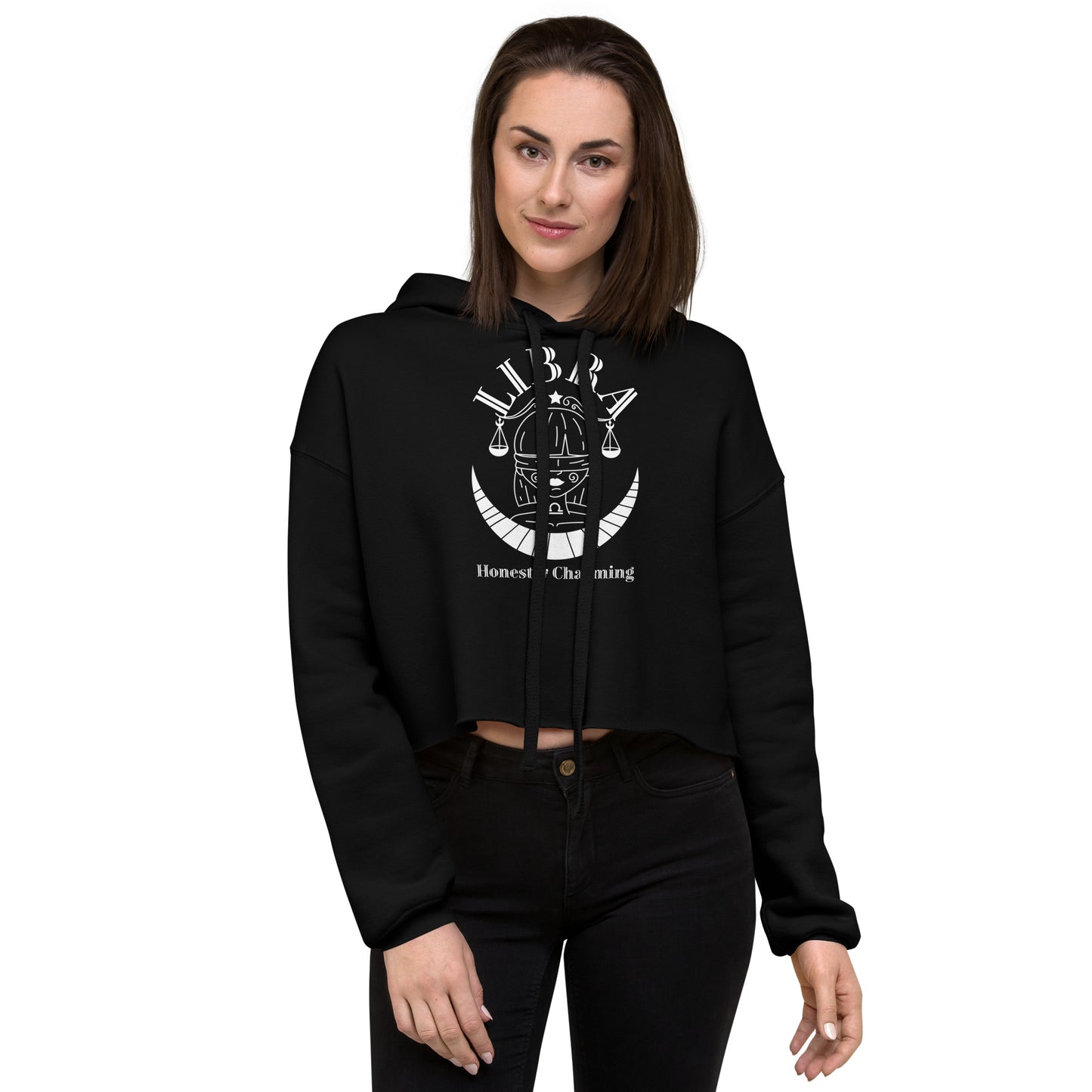 Libra Crop Hoodie