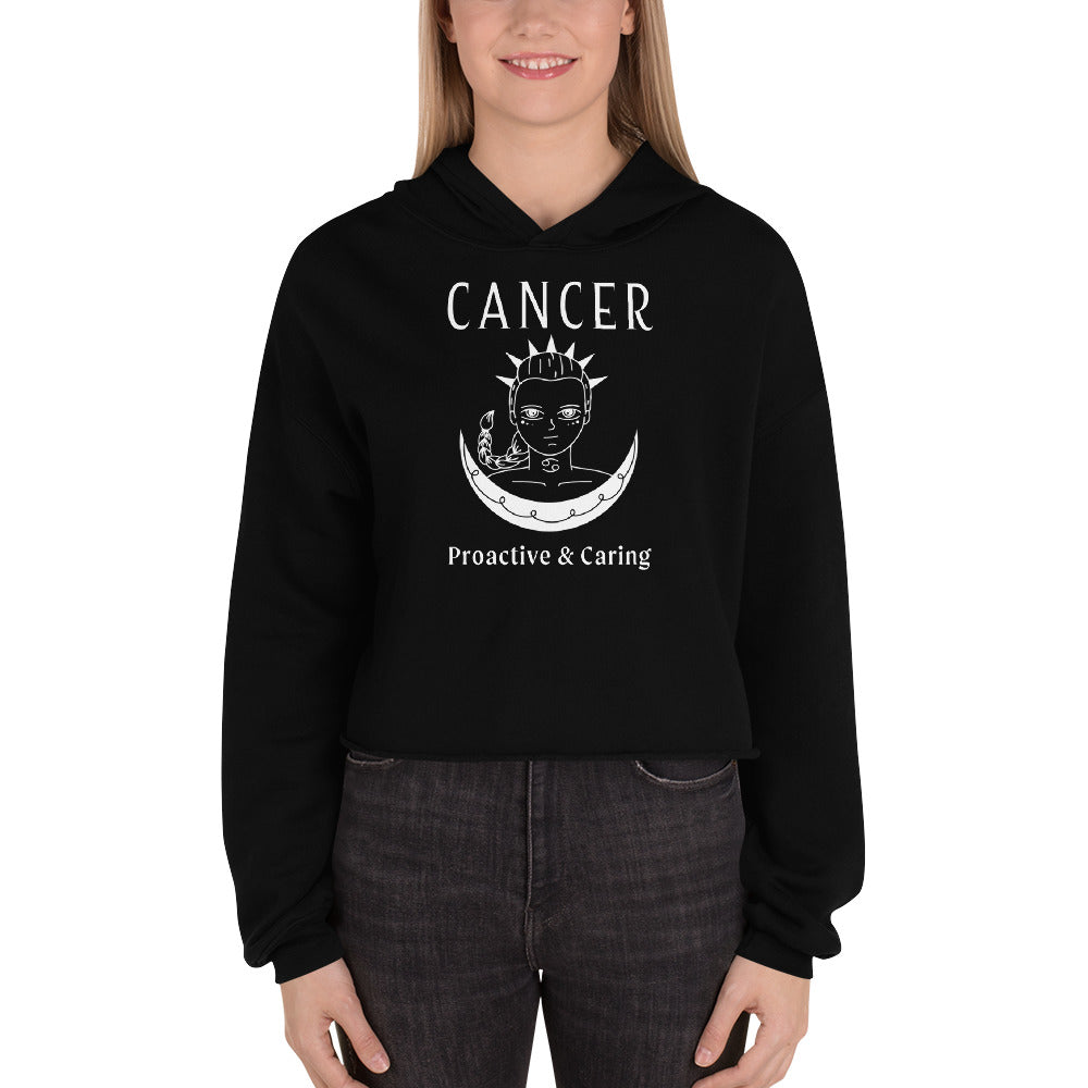 Cancer Crop Hoodie