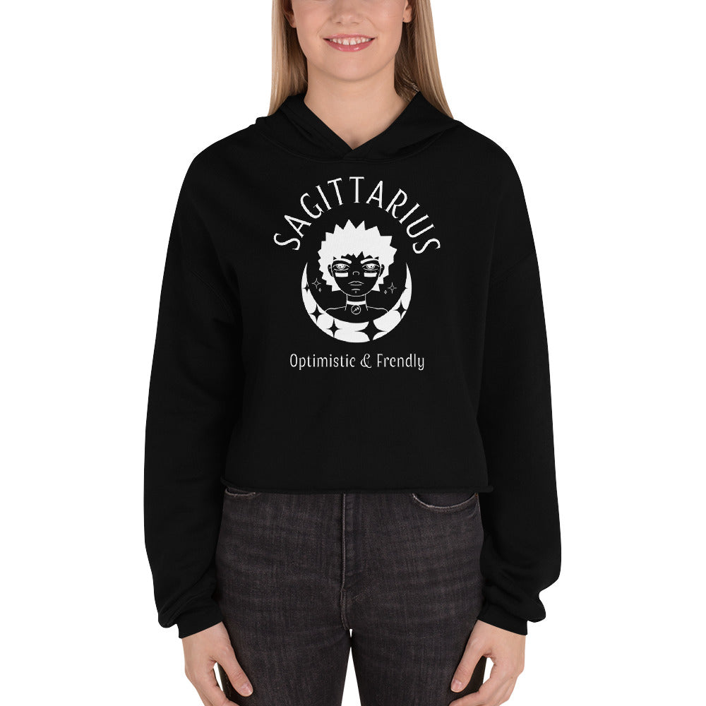 Sagittarius Crop Hoodie