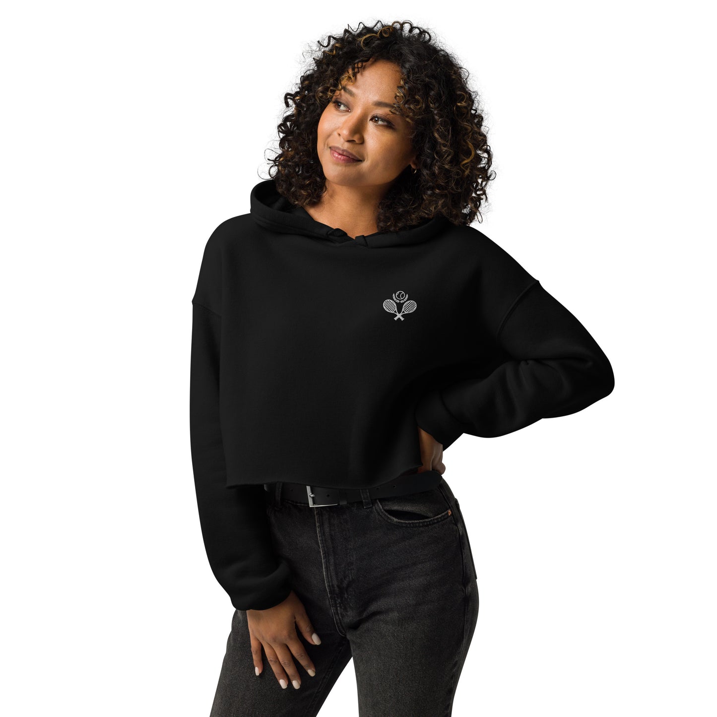 Tennis Women's Crop Hoodie