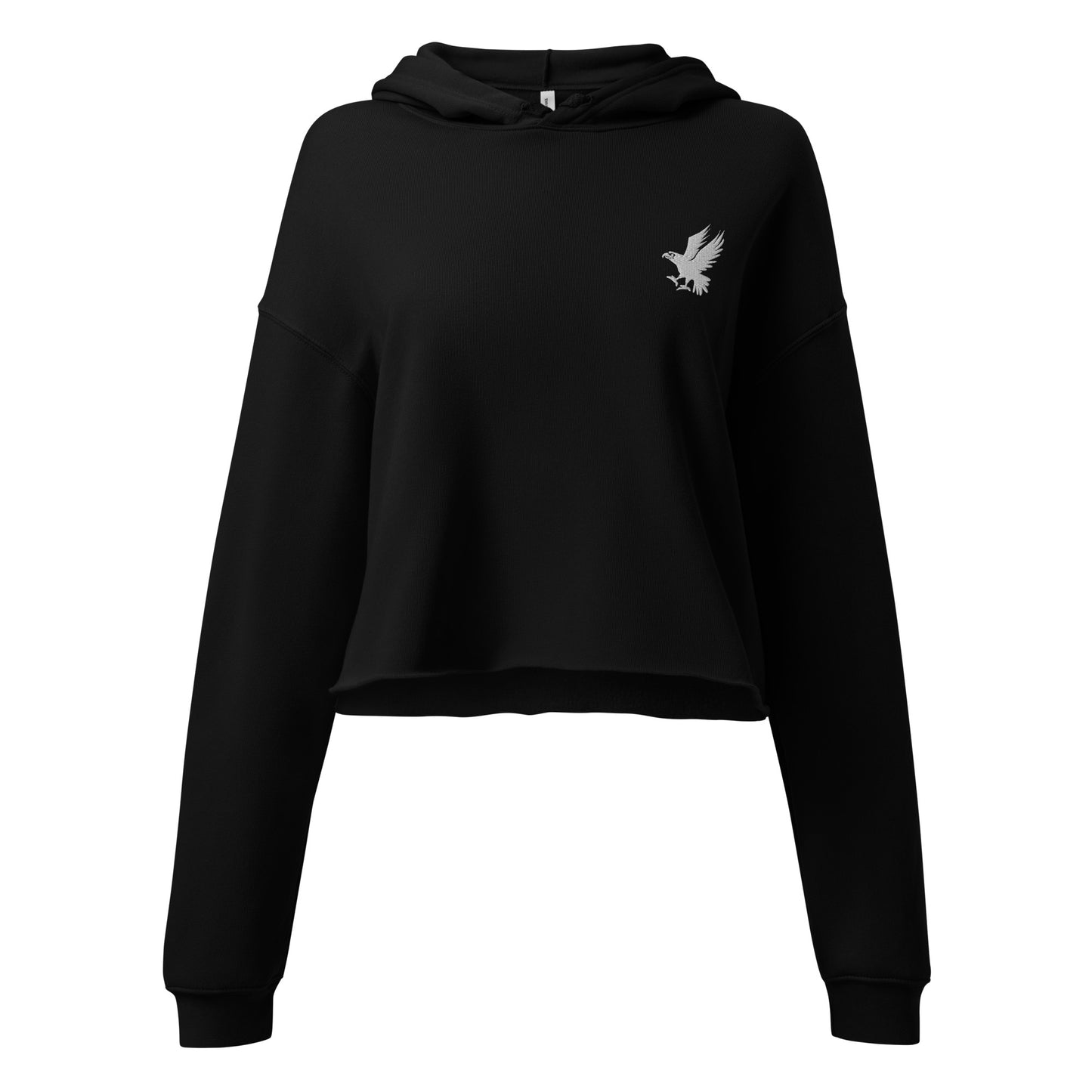 US Eagle Crop Hoodie