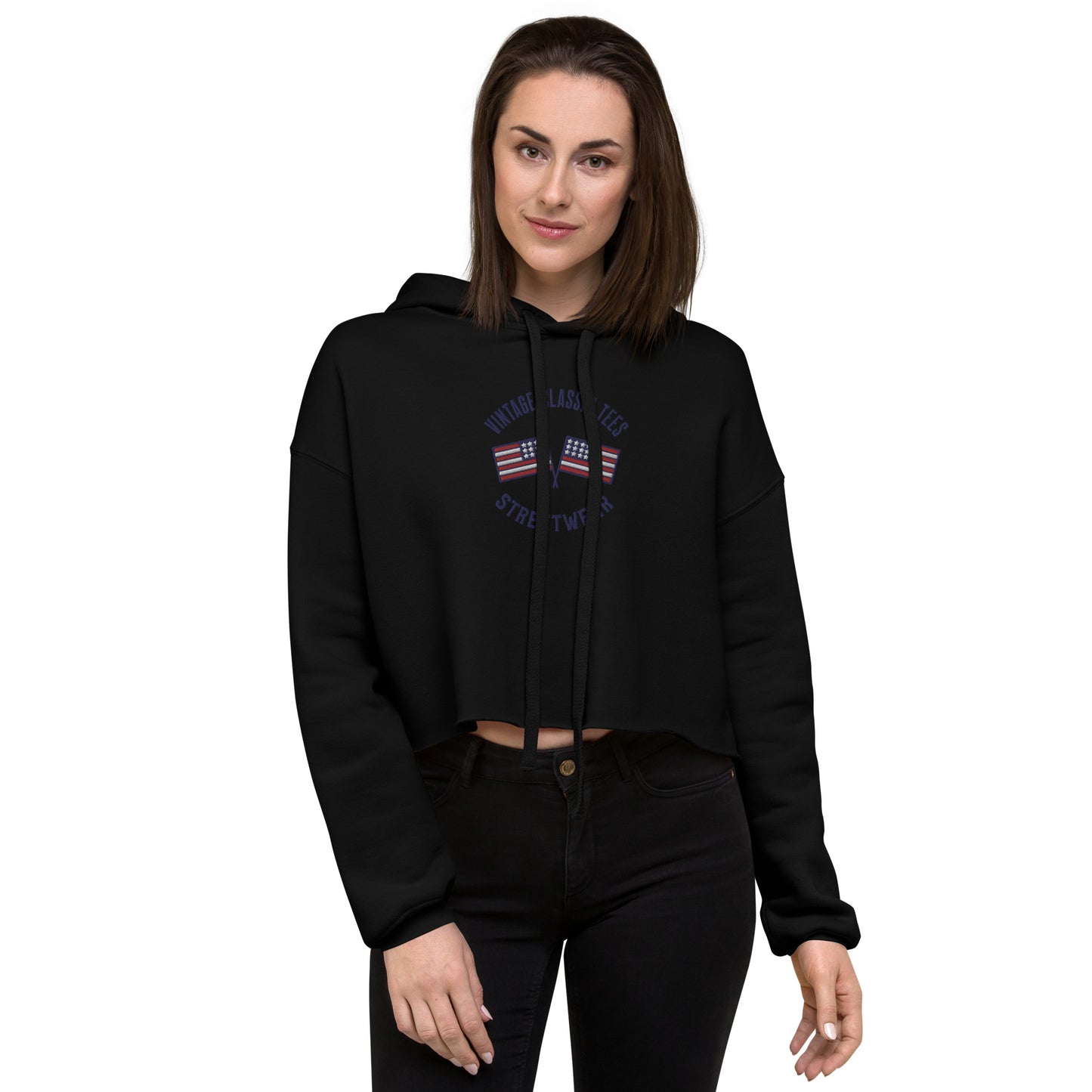 Logo Women's Crop Hoodie