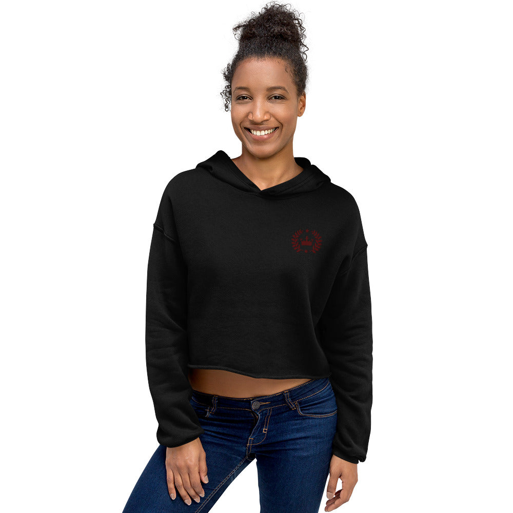 Victory Women's Crop Hoodie