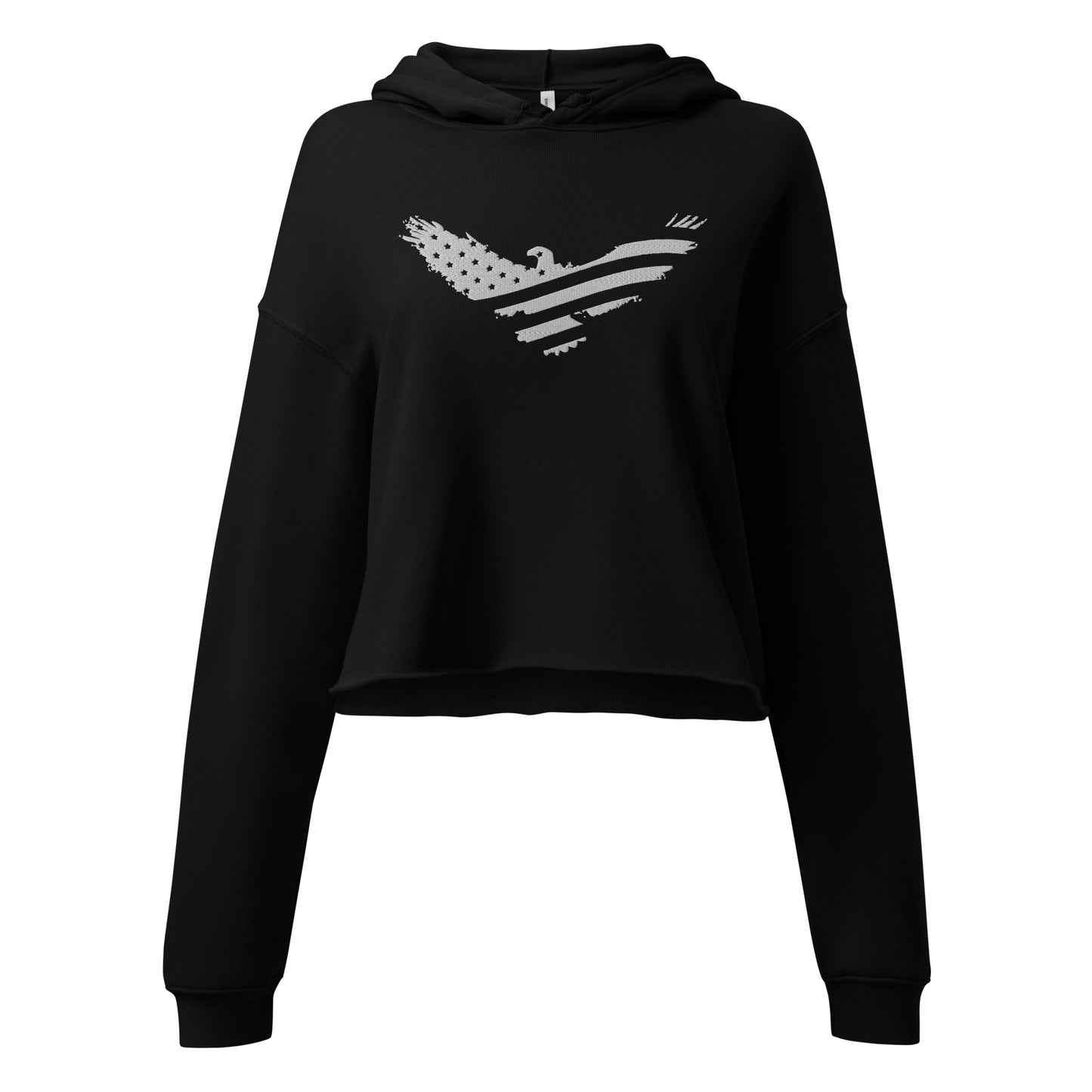 US Women's Crop Hoodie