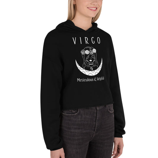 Virgo Crop Hoodie