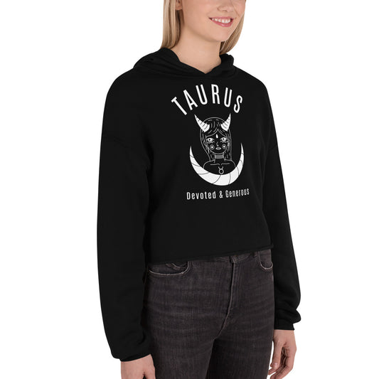 Taurus Crop Hoodie