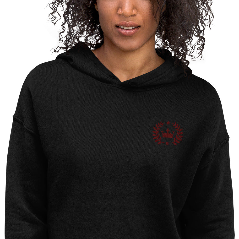 Victory Women's Crop Hoodie