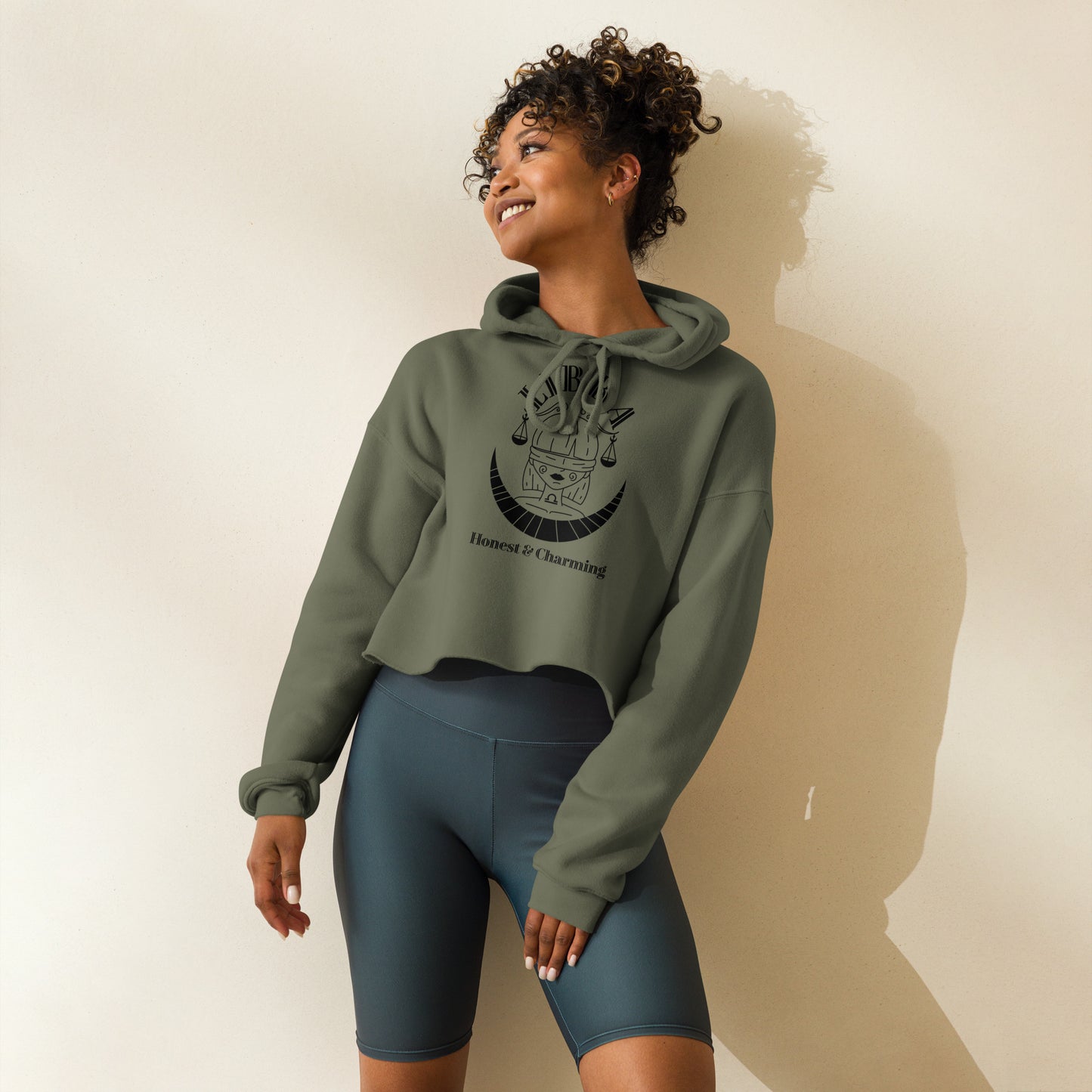 Libra Women's Crop Hoodie