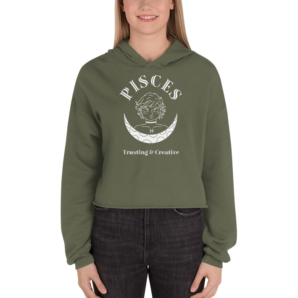 Pisces Crop Hoodie