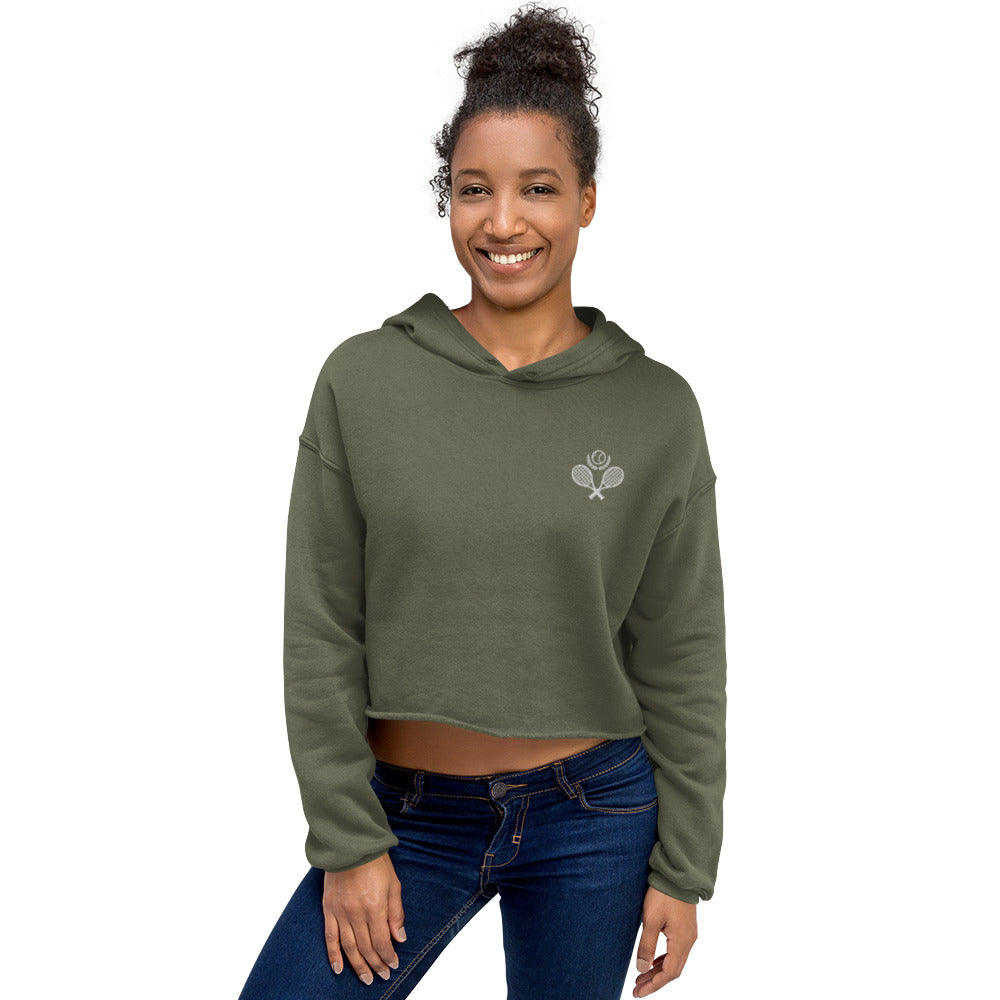 Tennis Women's Crop Hoodie