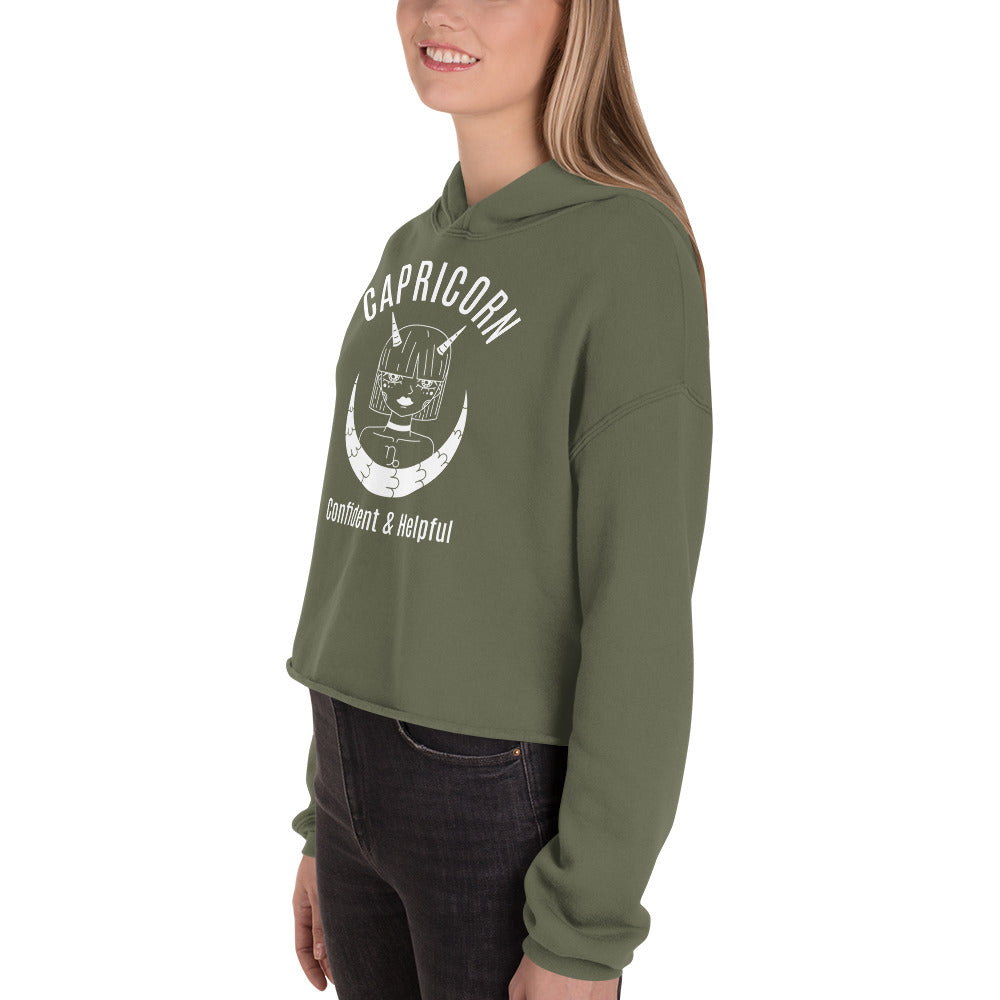 Capricorn Crop Hoodie