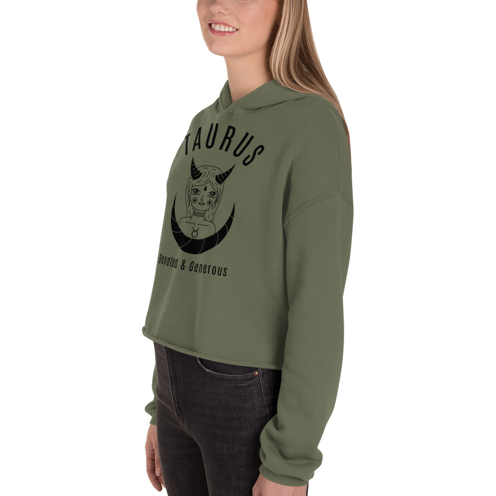 Taurus Women's Crop Hoodie