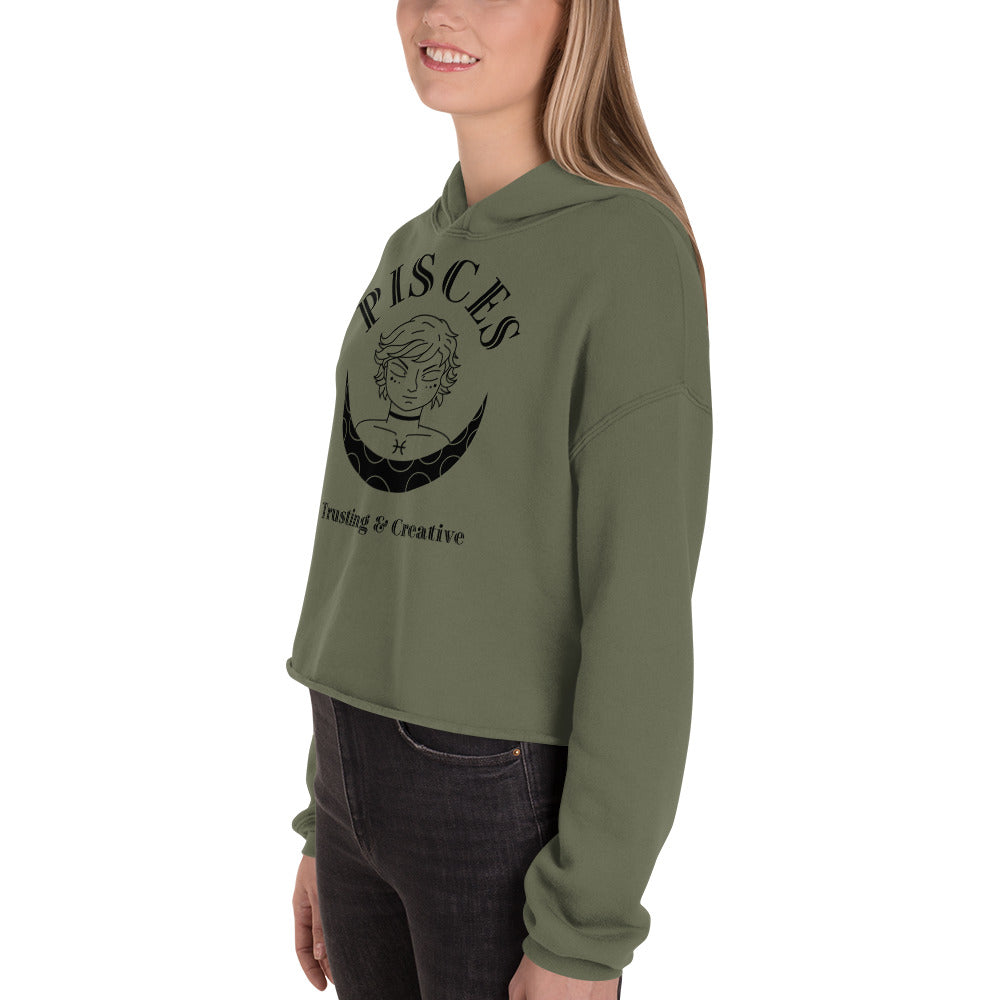 Pisces Women's Crop Hoodie