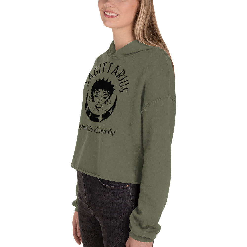 Sagittarius Women's Crop Hoodie