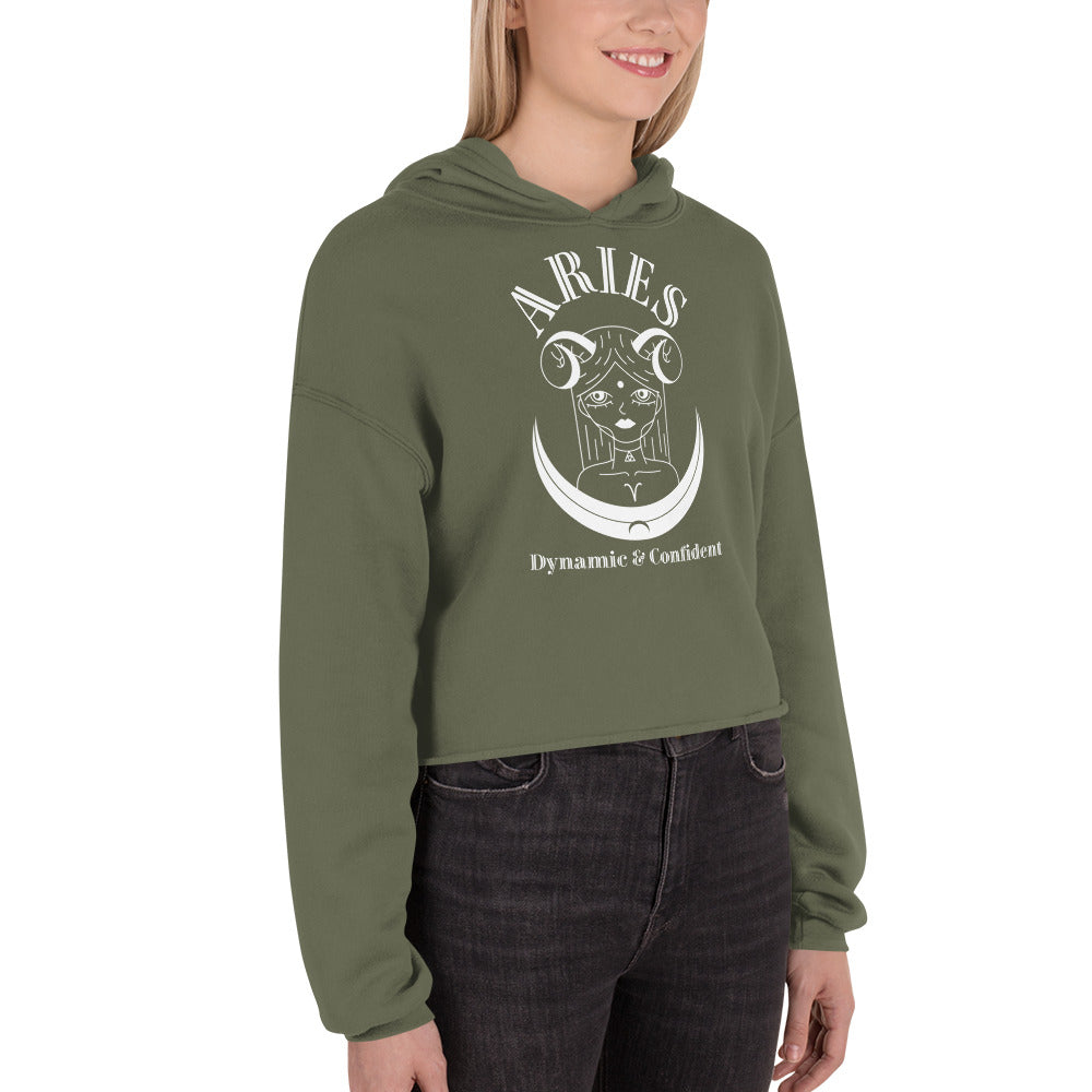 Aries Crop Hoodie