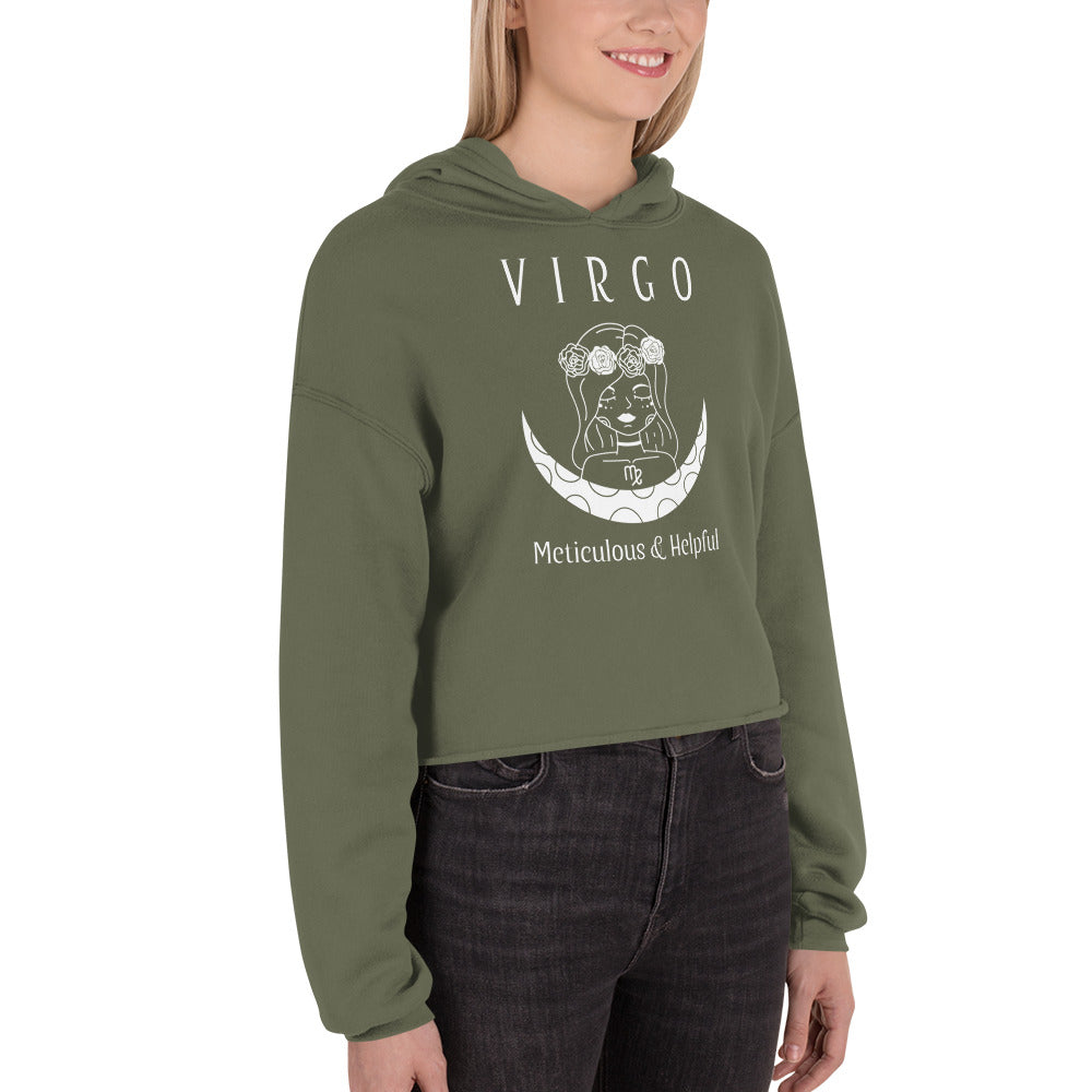 Virgo Crop Hoodie