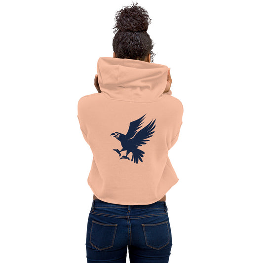 US Eagle Crop Hoodie