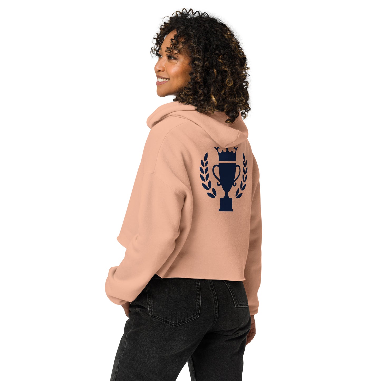 Golf Trophy Women's Crop Hoodie